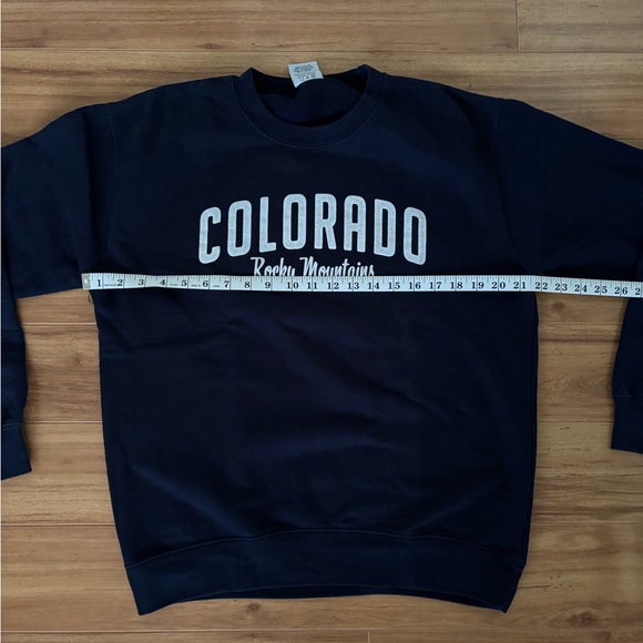 Colorado Rocky Mountains Navy Blue Sweatshirt - Picture 7 of 9